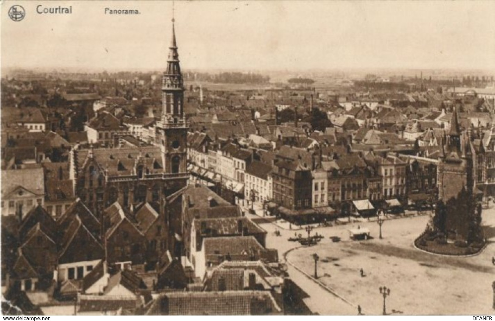 COURTRAI : Panorama. - Kortrijk