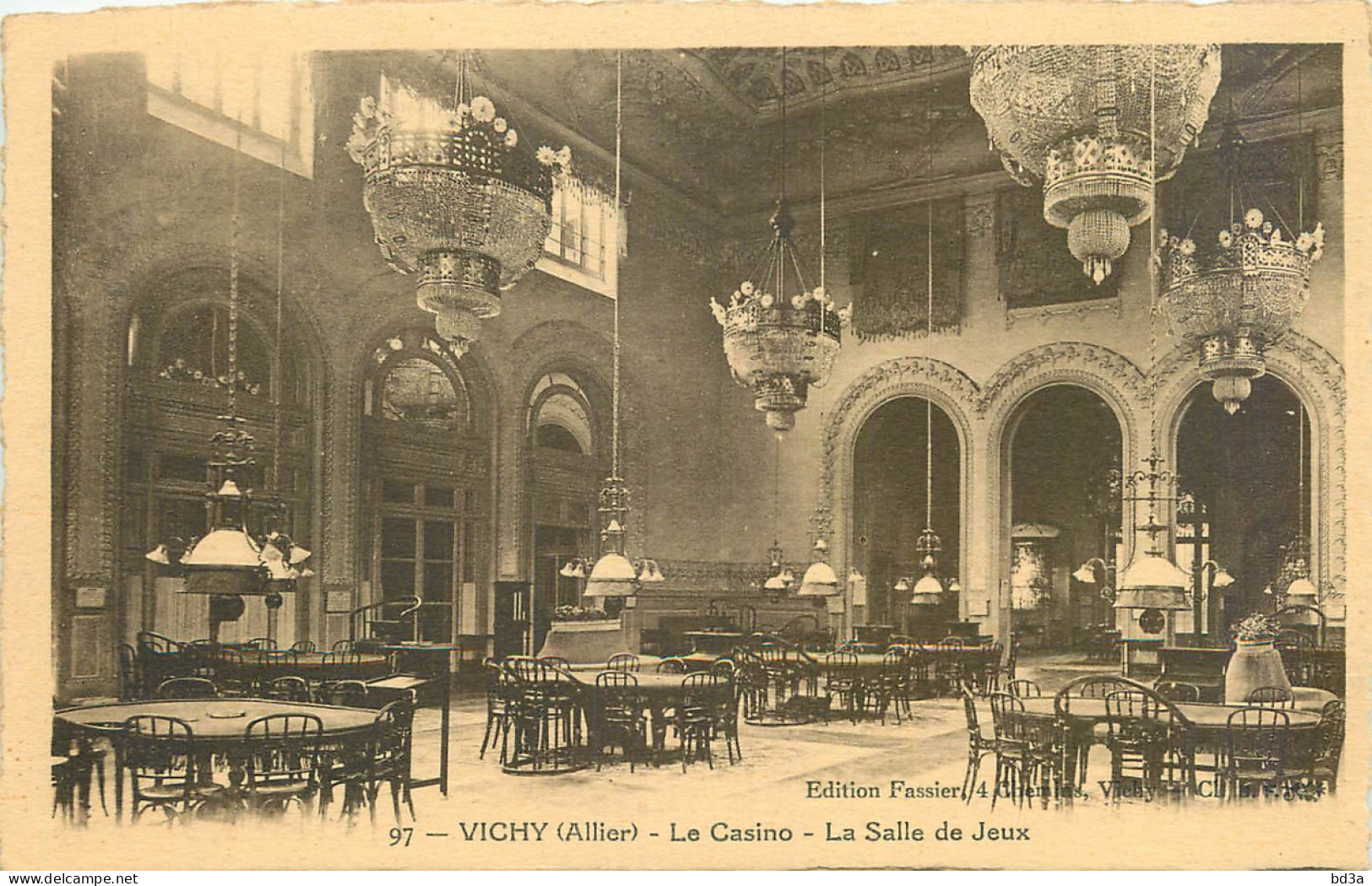 03 - VICHY LE CASINO SALLE DES JEUX - Vichy