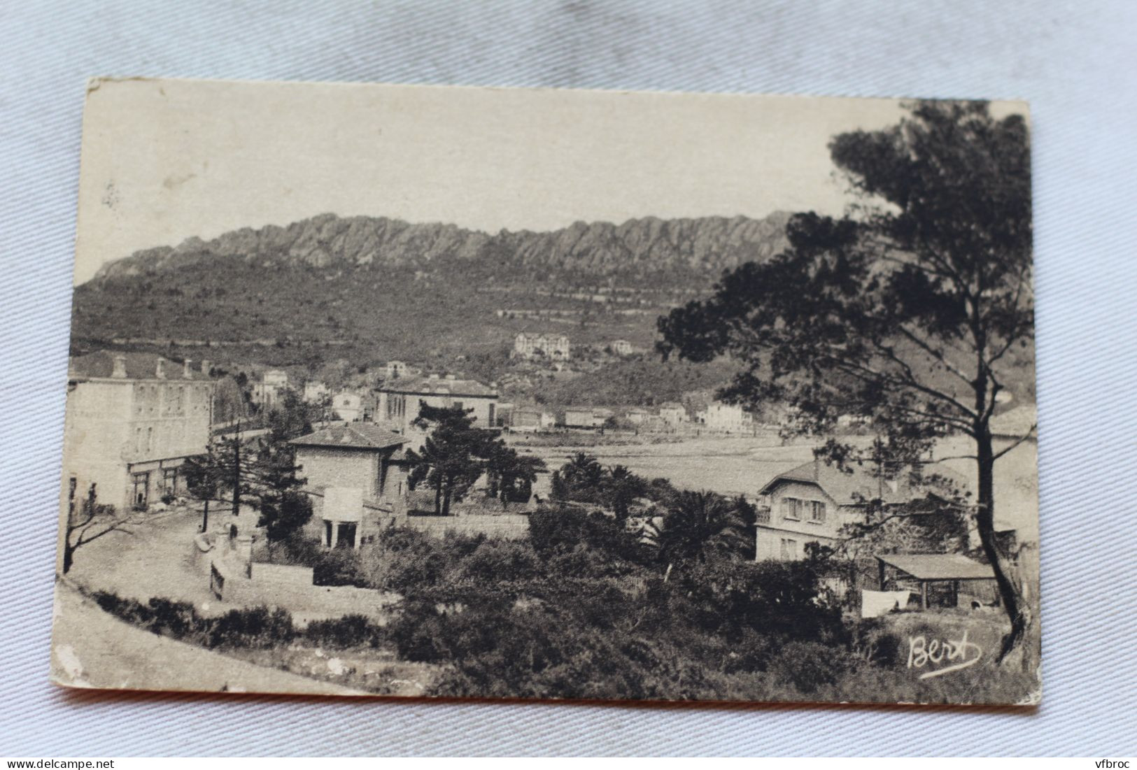 N709, Cpa 1938, Agay, Vue Générale, Var 83 - Saint-Raphaël