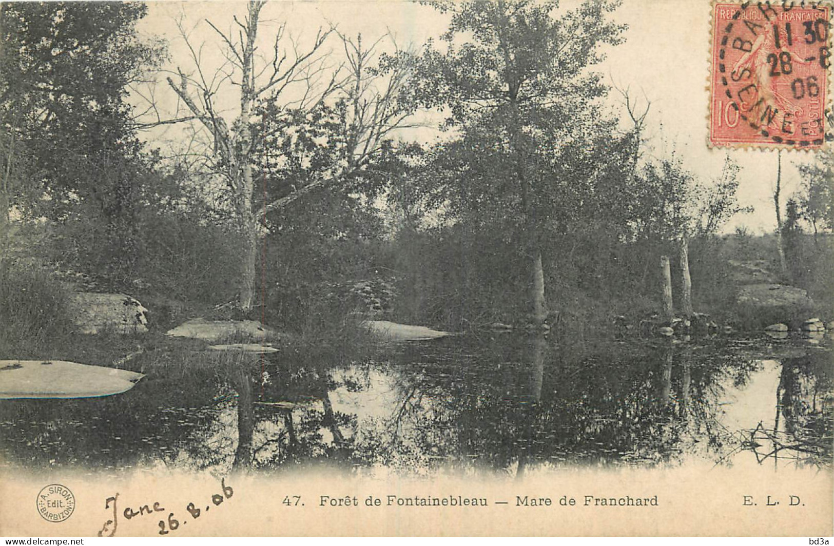 77 - FORET DE FONTAINEBLEAU - MARE DE FRANCHARD - Fontainebleau