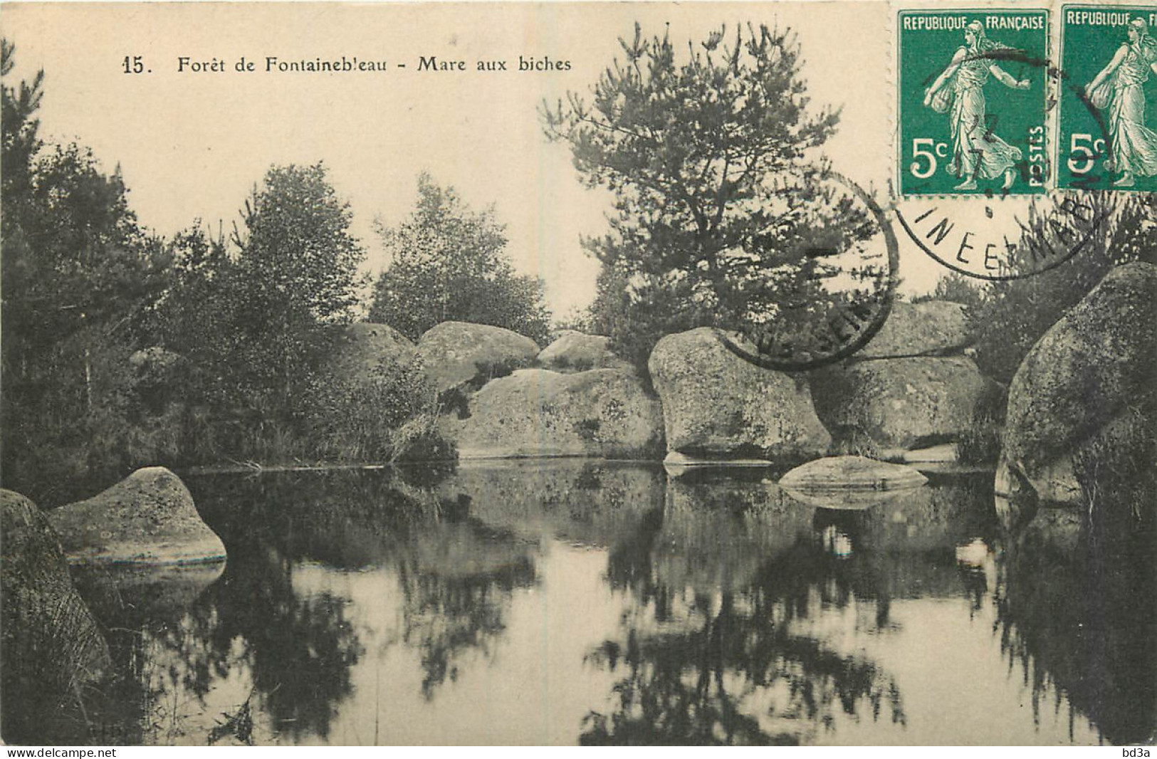 77 - FORET DE FONTAINEBLEAU - MARE AUX BICHES - Fontainebleau