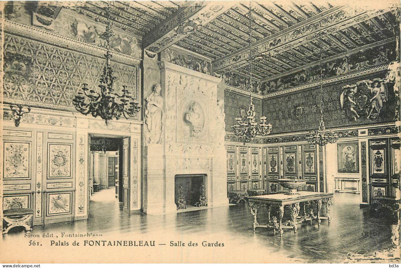 77 - PALAIS DE FONTAINEBLEAU SALLE DES GARDES - Fontainebleau