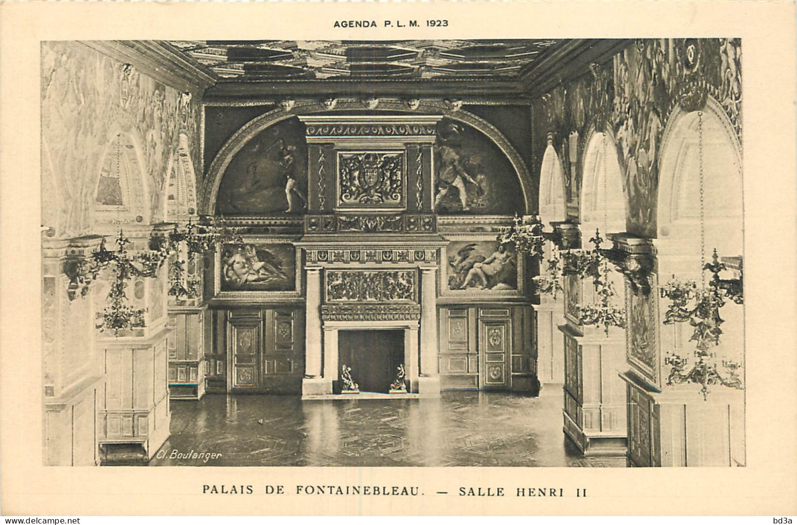 77 - PALAIS DE FONTAINEBLEAU SALLE HENRI II - Fontainebleau