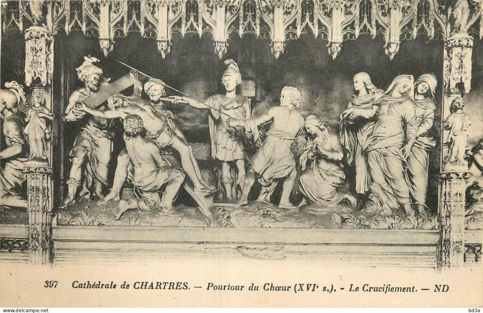 28 - CATHEDRALE DE CHARTRES POURTOUR DU CHŒUR - Chartres