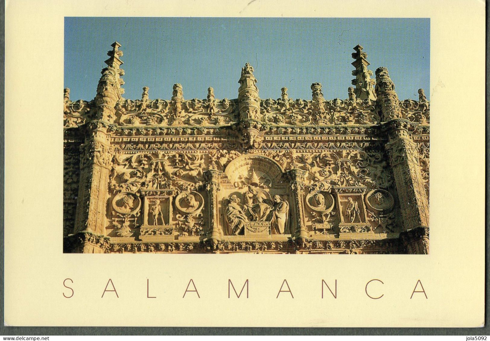 ESPAGNE - SALAMANCA / SALAMANQUE - Fachada De La Universidad Detalle - Salamanca