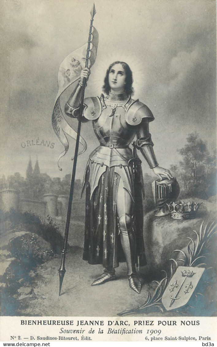 BIENHEUREUSE JEANNE D'ARC - - Historische Figuren