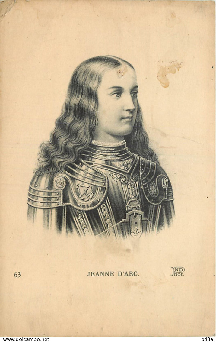 JEANNE D'ARC - - Historische Figuren