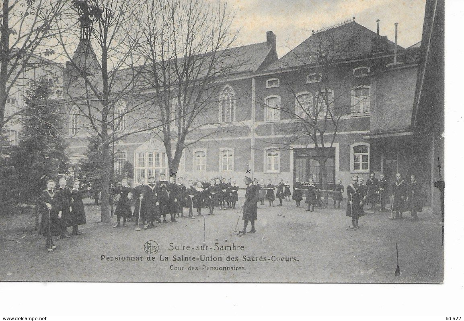 Solre Sur Sambre   Pensionnat De La Ste Union Du Sacre Coeur  La Cour (Erquelinnes) - Erquelinnes