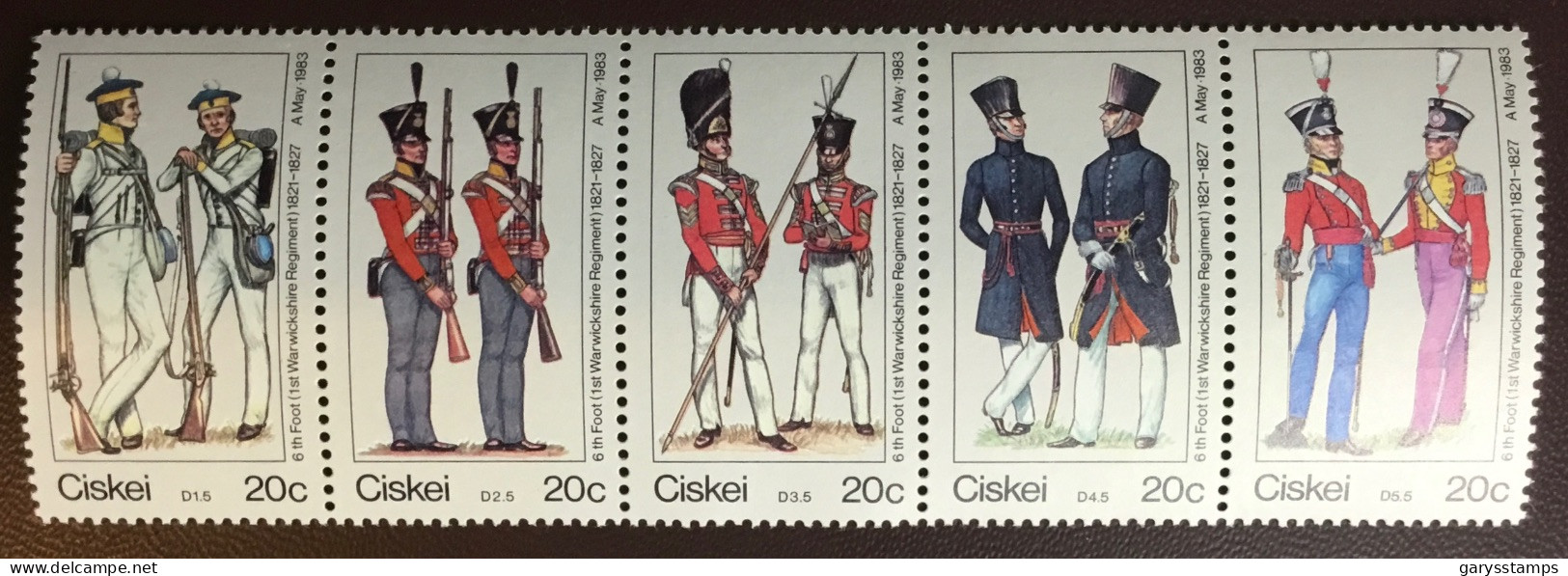 Ciskei 1983 Military Uniforms MNH - Ciskei