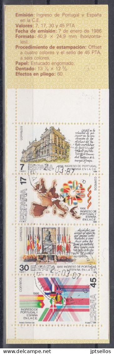 ESPAÑA 1986 Nº C-2825 - Usati