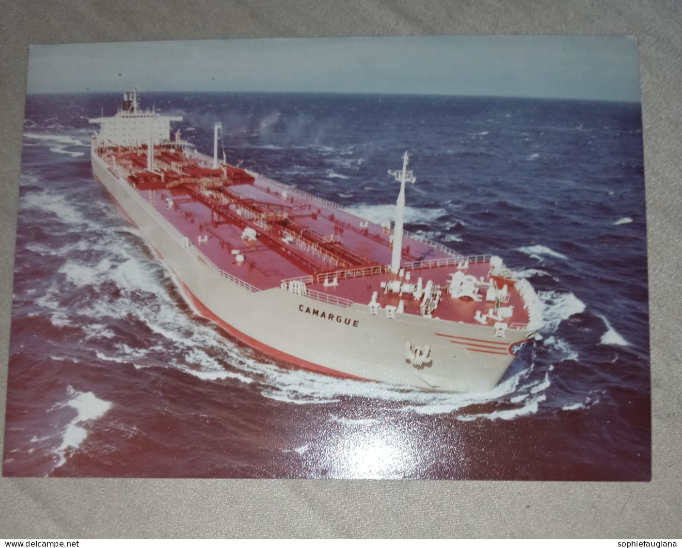 Ancienne Photo 1983 Du Bateaux Camargue - Boten