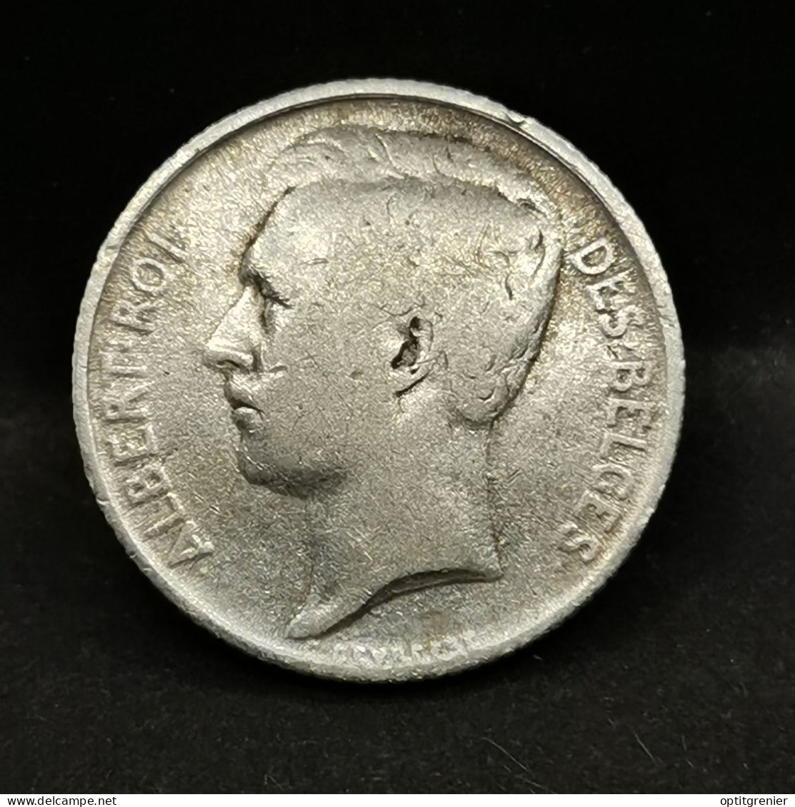 50 CENTIMES ARGENT 1910 ALBERT I En Français BELGIQUE / BELGIUM SILVER - 50 Cent