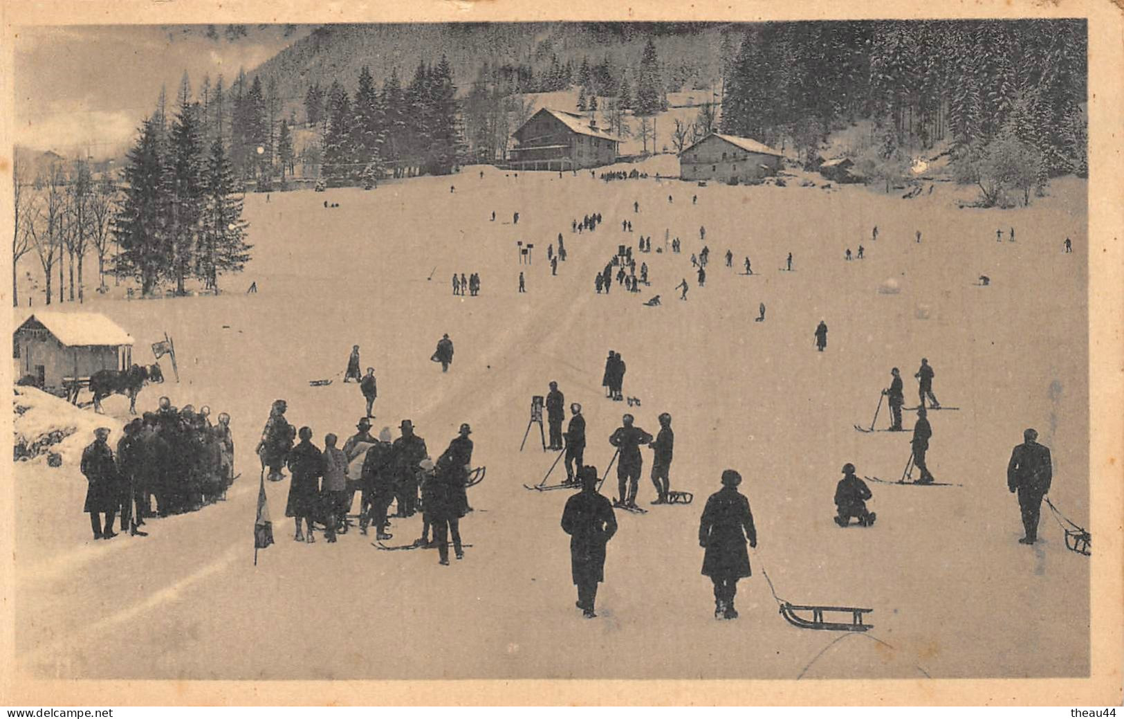 CHAMONIX-MONT-BLANC - Lot De 14 Cartes - Sport D'hivers, Ski, Patinage, Luge, Hockey-sur-Glace, Patinoire, Palace, Rue - Chamonix-Mont-Blanc