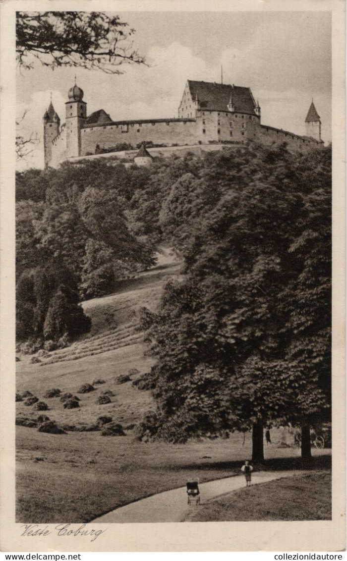 VESTE COBURG - BLICK V. VEILCHENTAL - CARTOLINA FP NON UTILIZZATA - Coburg