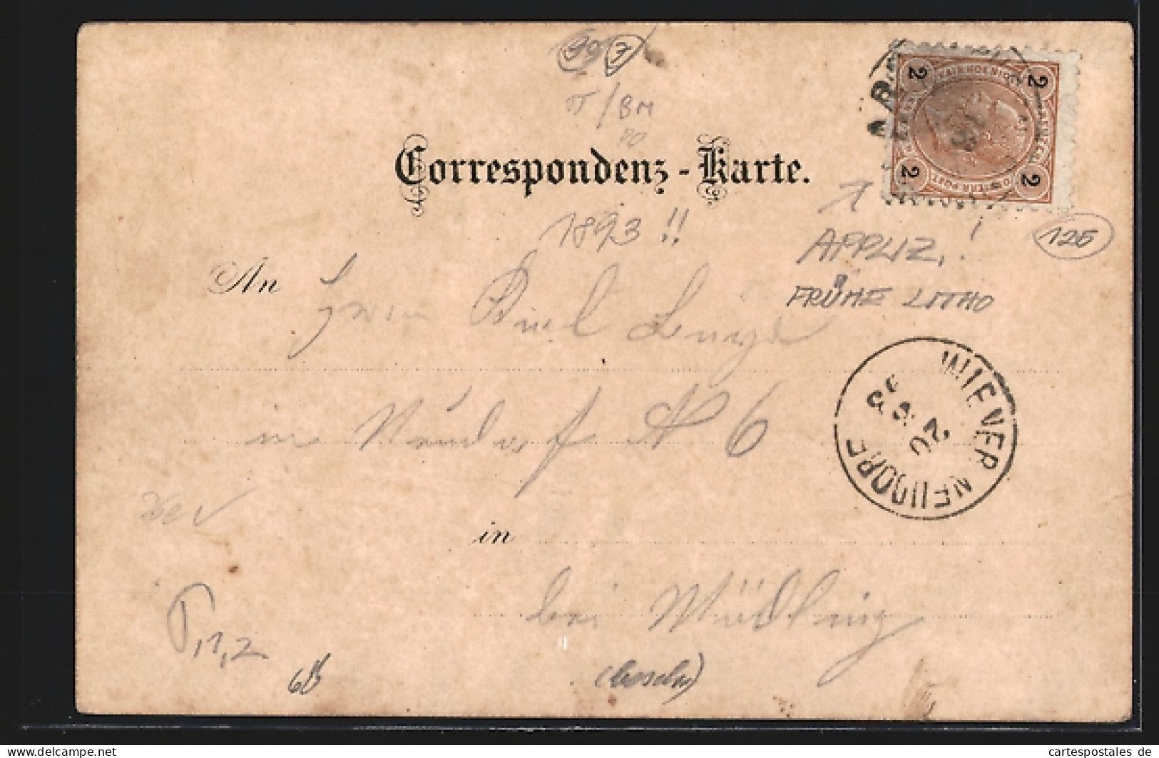Vorläufer-Lithographie Mariazell, 1893, Basilika Mit Erlaf-See Und Bürger-Alpl  - Other & Unclassified