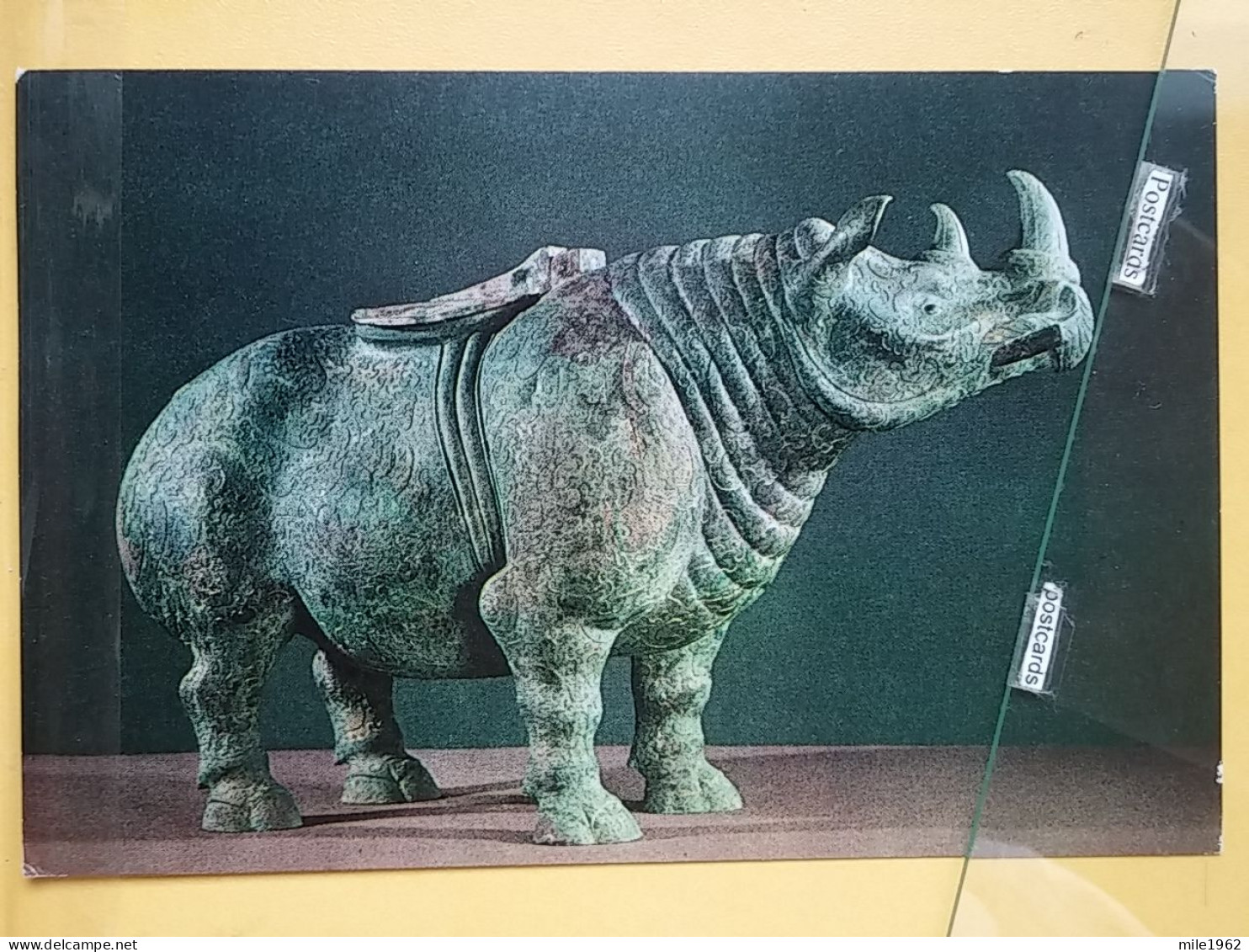 KOV 506-25 - RHINOCEROS, BRONSE TSUN, CHIN DYNASTY - Rhinoceros