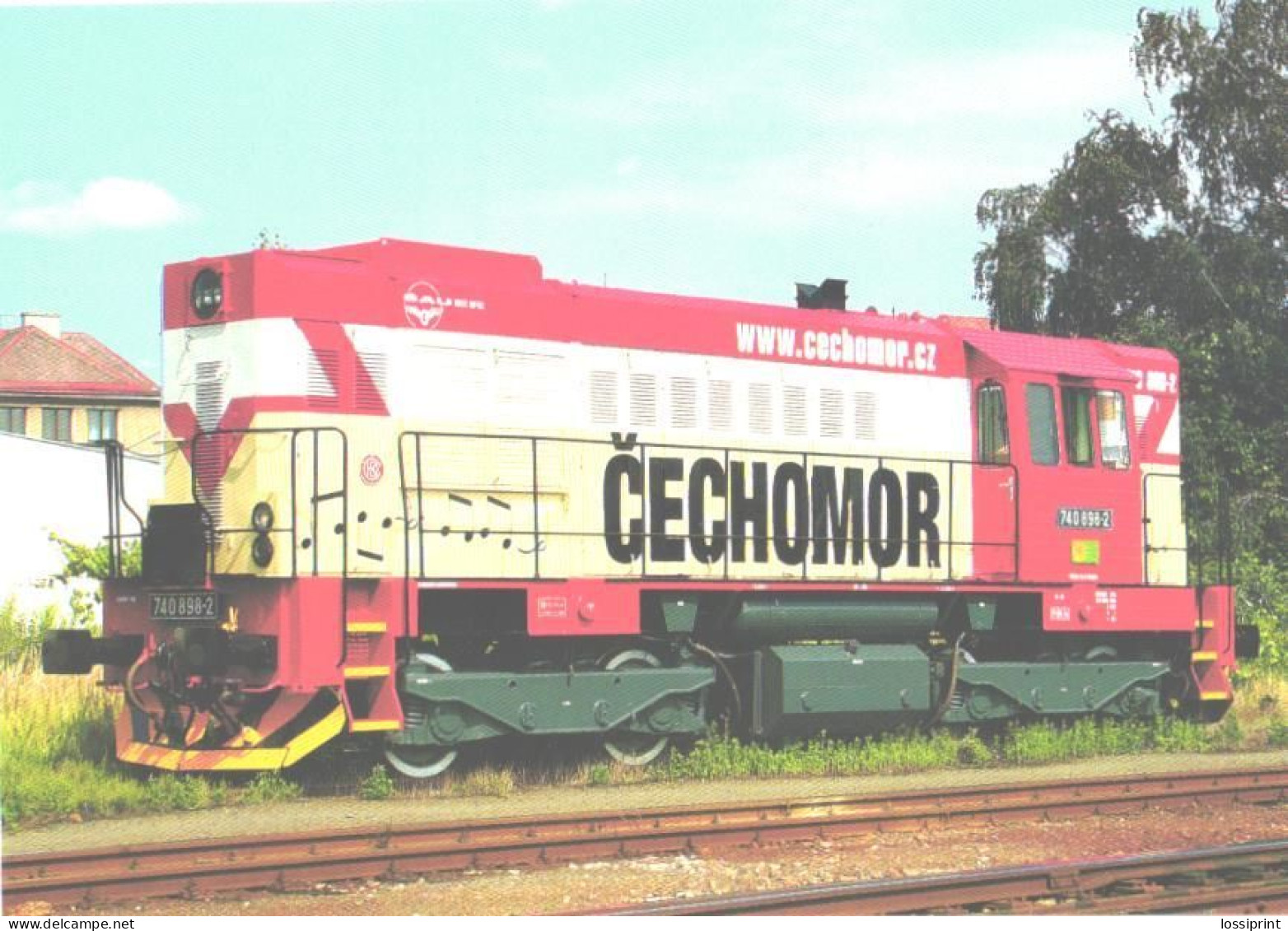 Train, Railway, Locomotive 740 898-2 - Trains