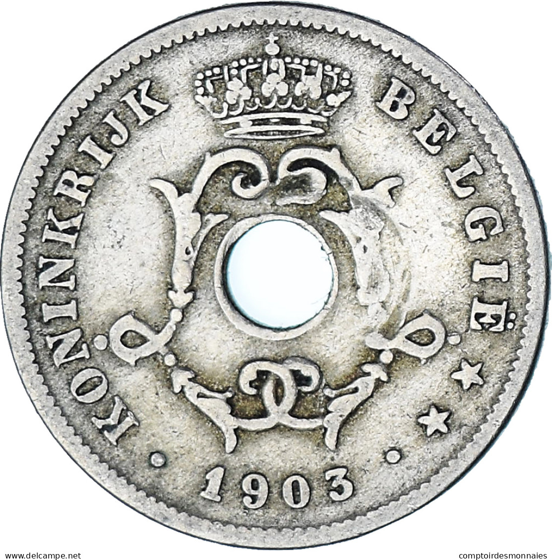 Belgique, 10 Centimes, 1903 - 10 Cent