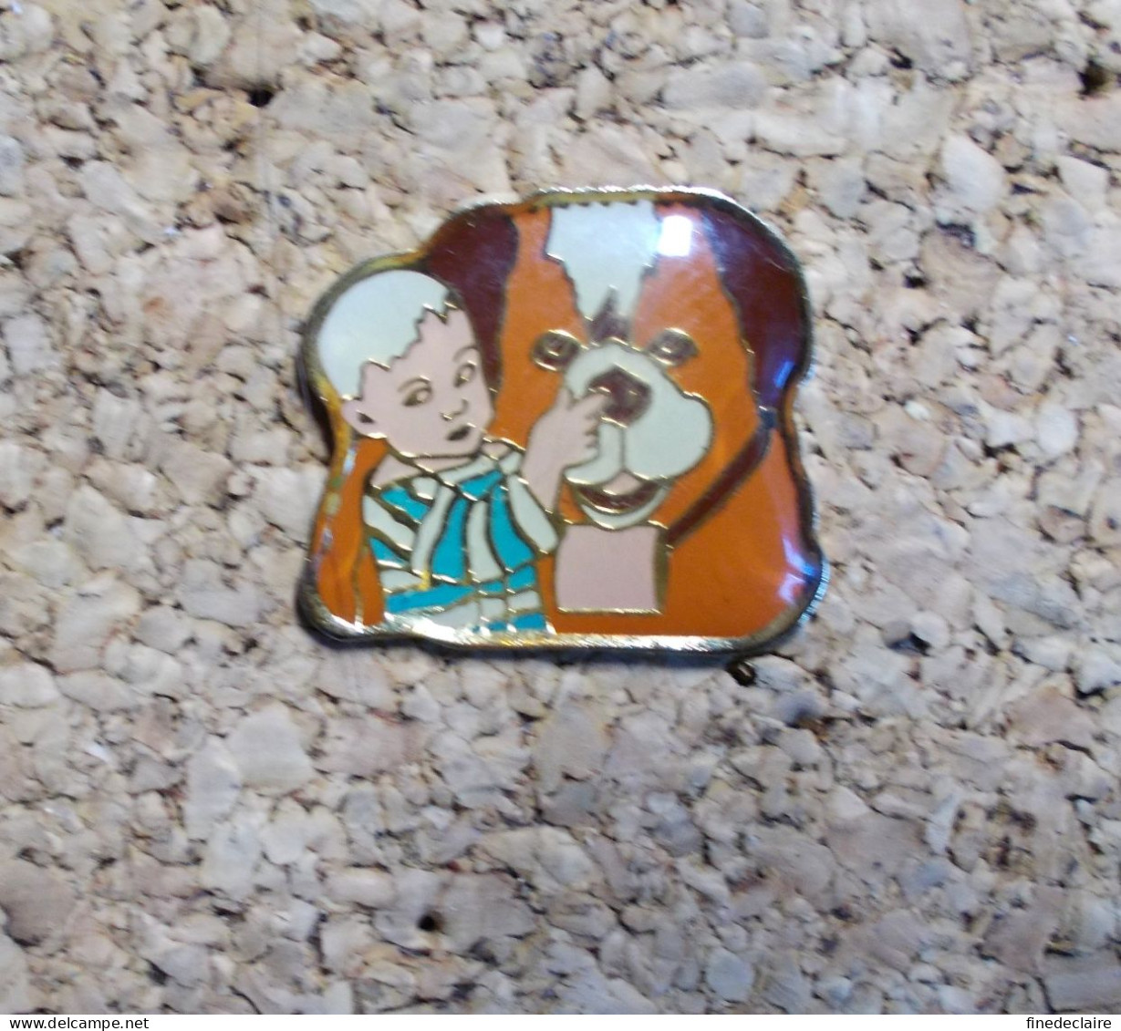 Pin's - Enfant Et Chien De Montagne - Animals