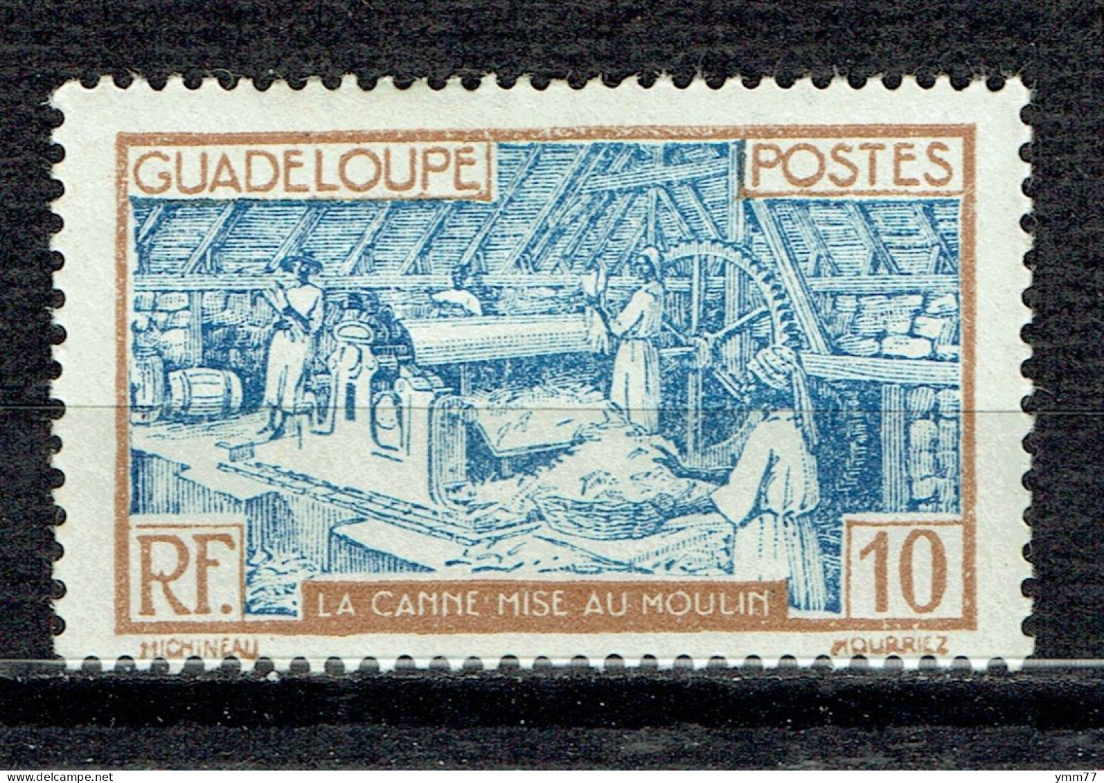 Série Courante : Travail De La Canne à Sucre - Unused Stamps