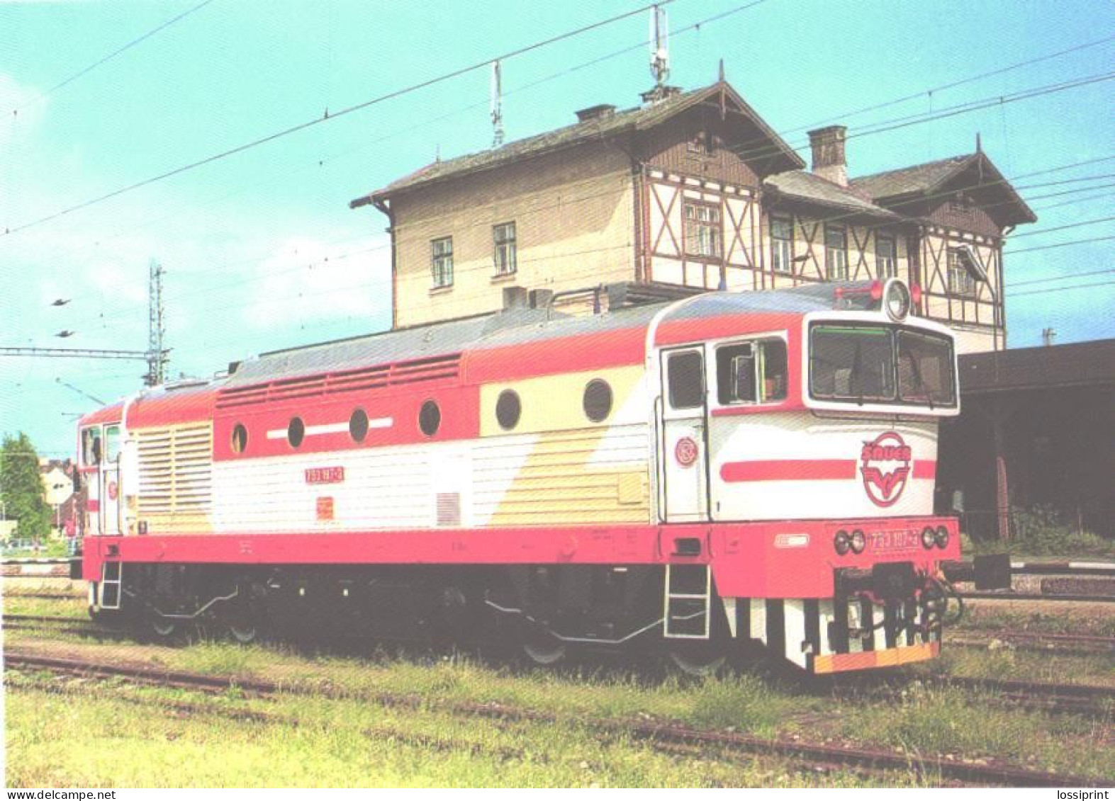 Train, Railway, Locomotive 753 197-3 - Trains