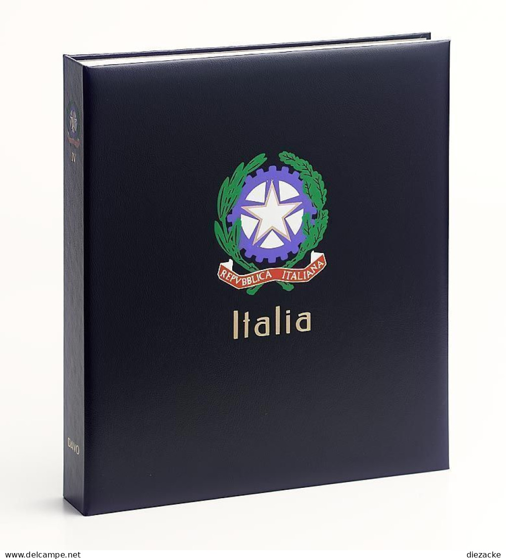 DAVO Luxus Album Italien Republica Teil VII DV6138 Neu ( - Bindwerk Met Pagina's