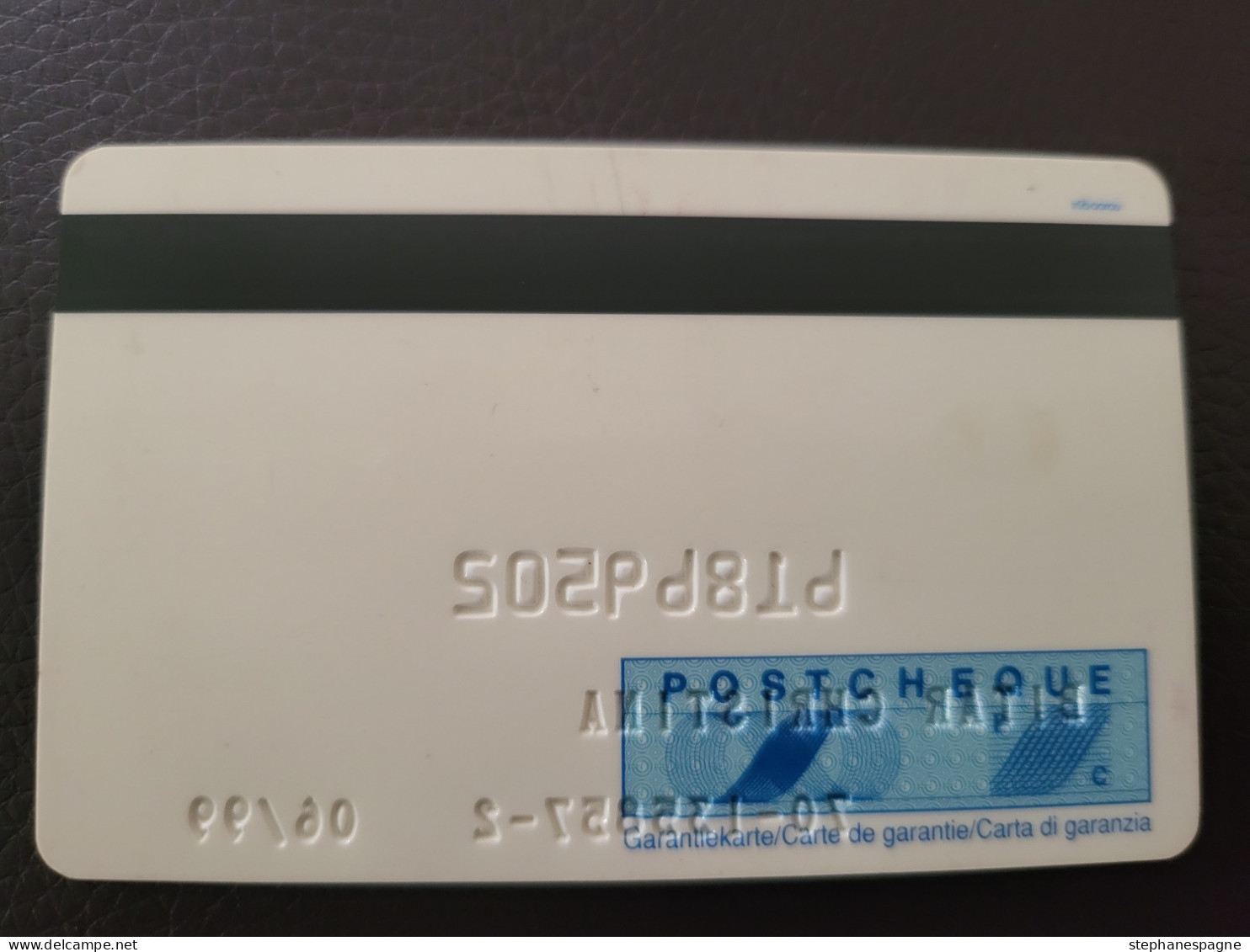 BANK POSTCARD 1999 - Credit Cards (Exp. Date Min. 10 Years)