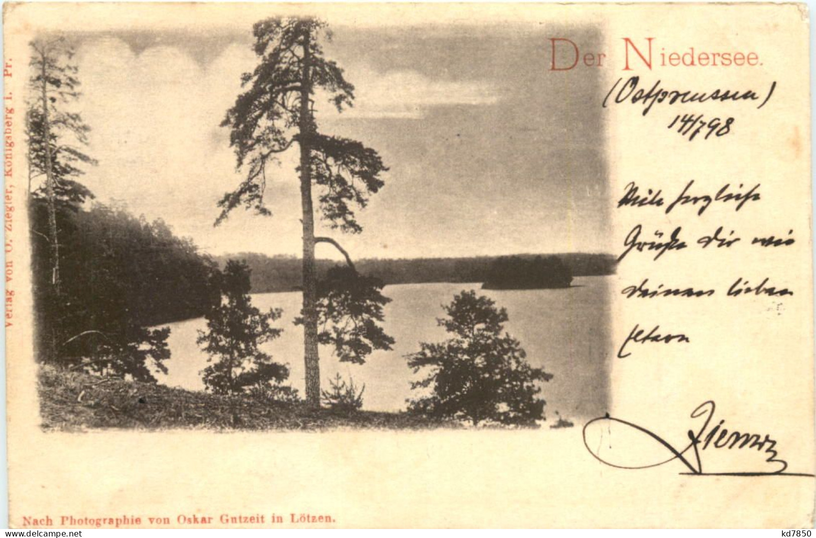 Ostpreussen - Der Niedersee - Masuren - Ostpreussen