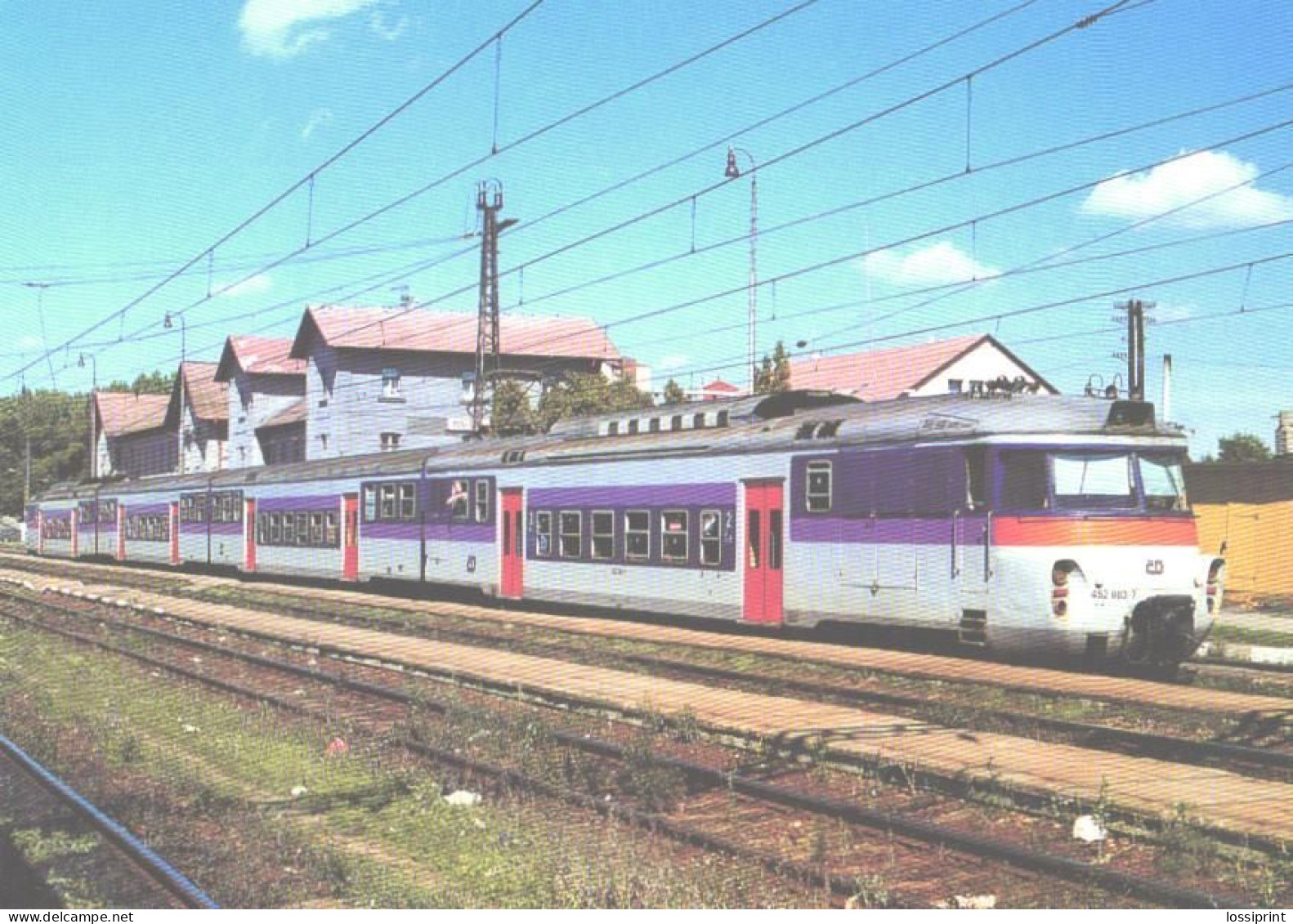 Train, Railway, Electric Unit 452 003-7 + 452 010-2 - Eisenbahnen