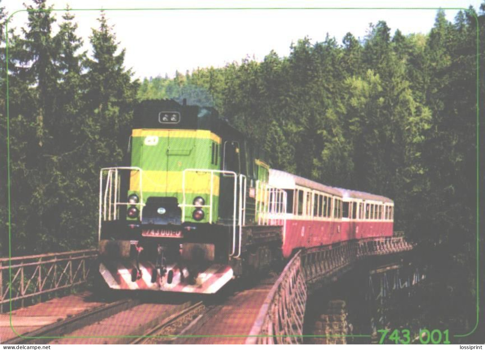 Train, Railway, Locomotive 743 001 - Trains