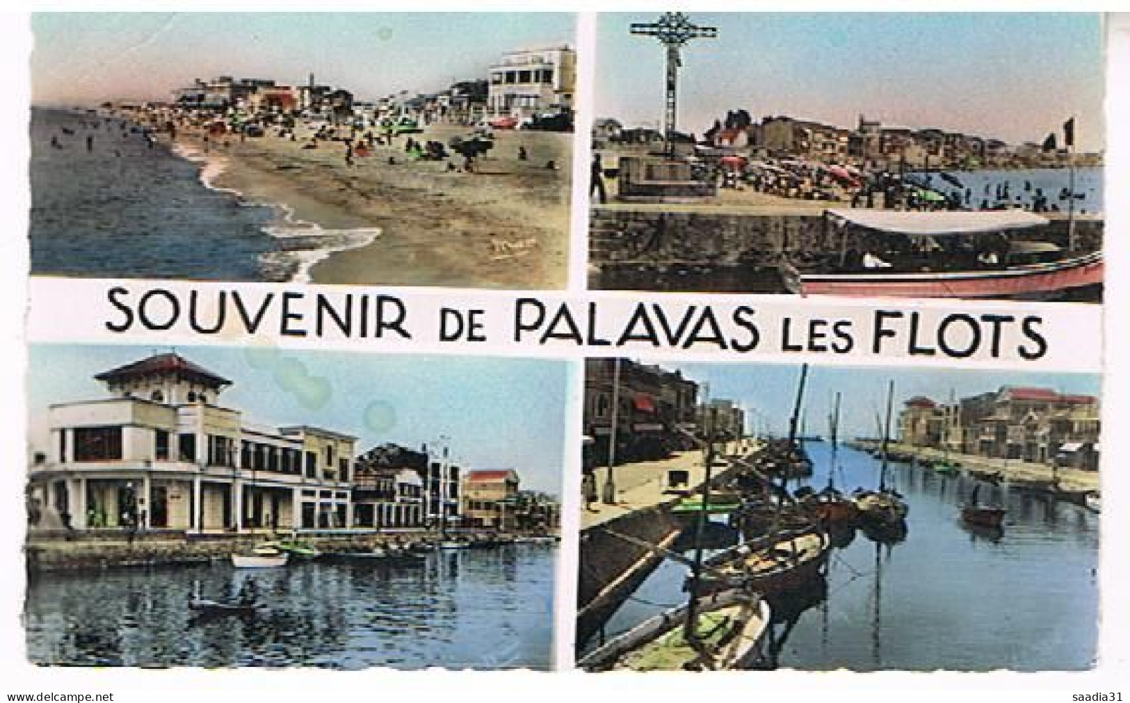 34  PALAVAS LES FLOTS  SOUVENIR   9X14 - Palavas Les Flots