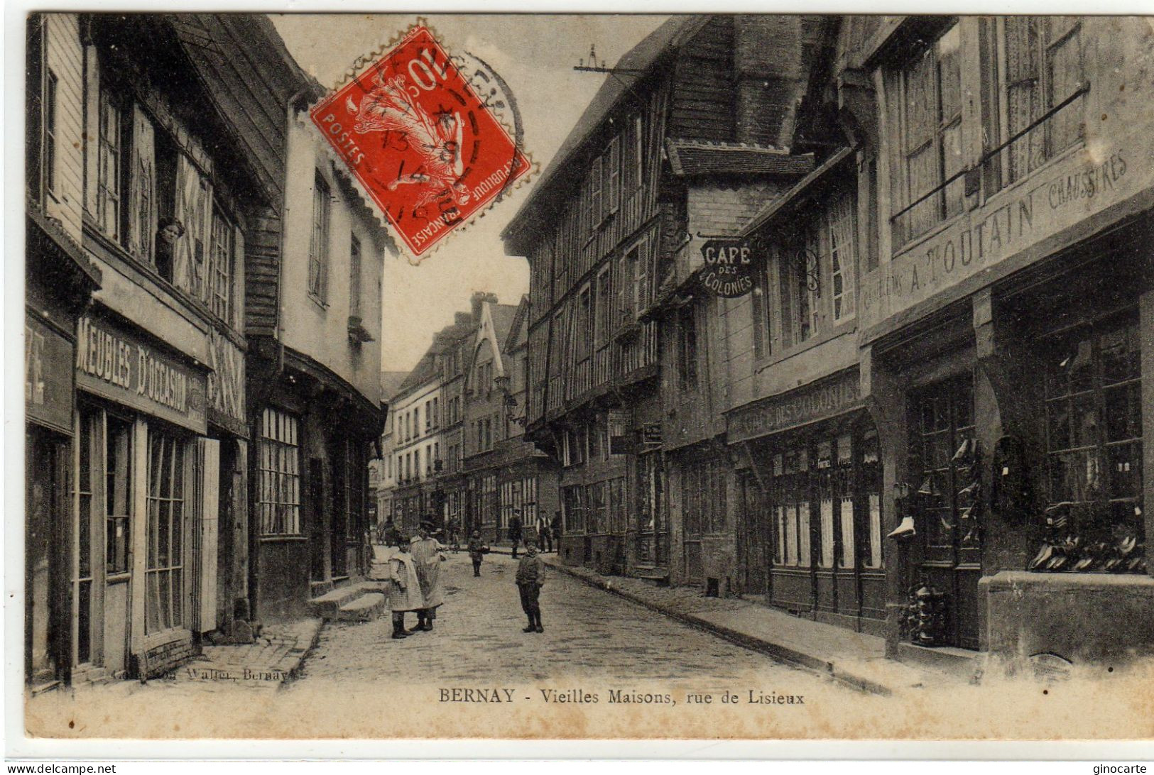 Bernay Vieille Maison Rue De Lisieux - Bernay