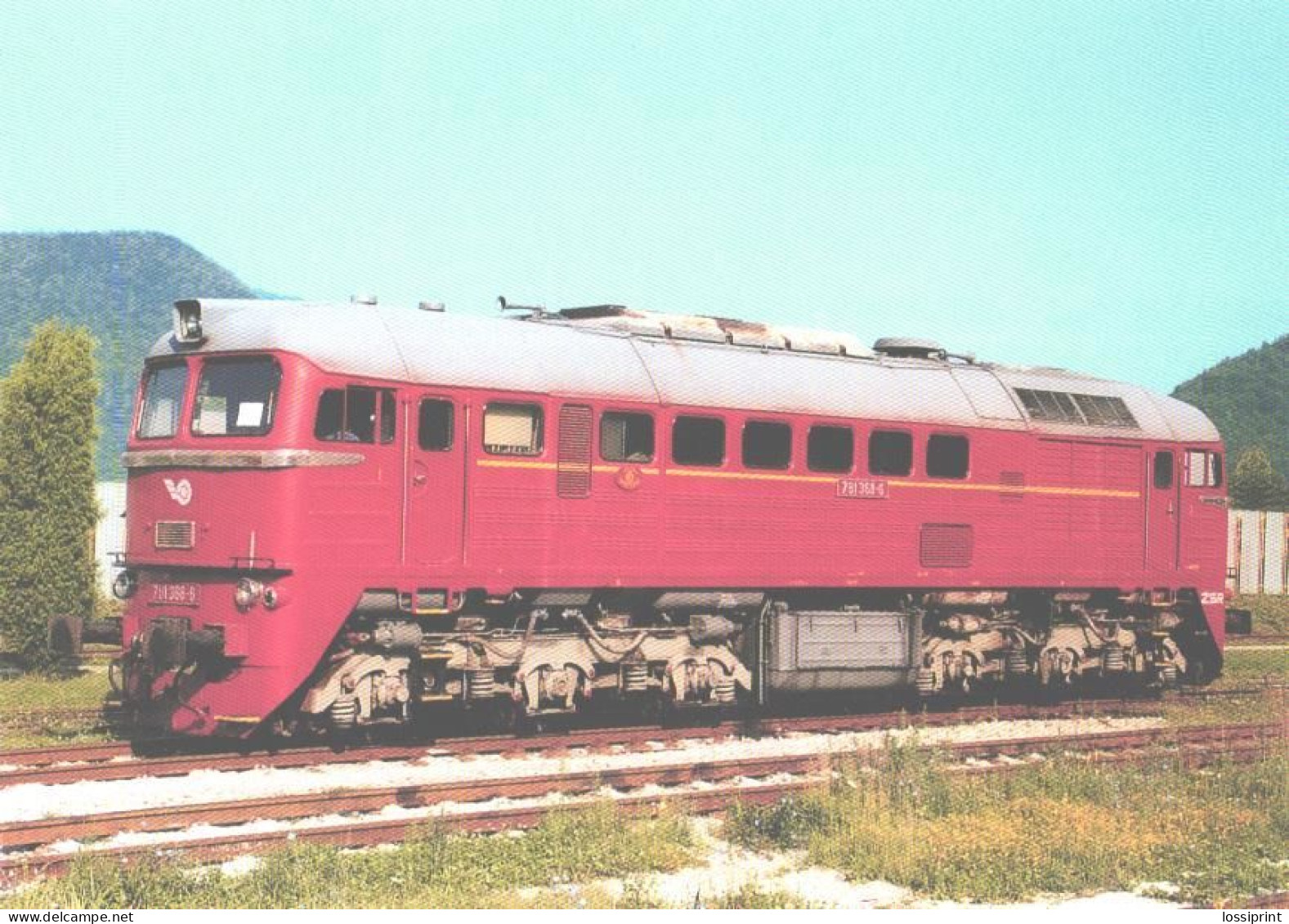 Train, Railway, Locomotive 781 368-6 - Eisenbahnen