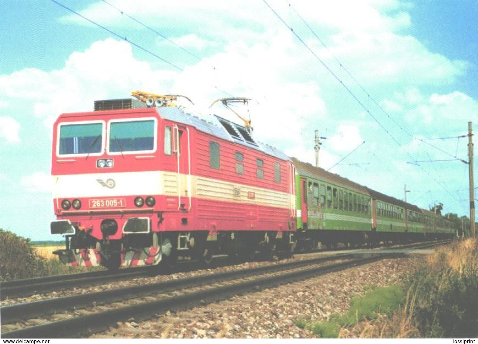 Train, Railway, Locomotive 263 005-1 - Eisenbahnen