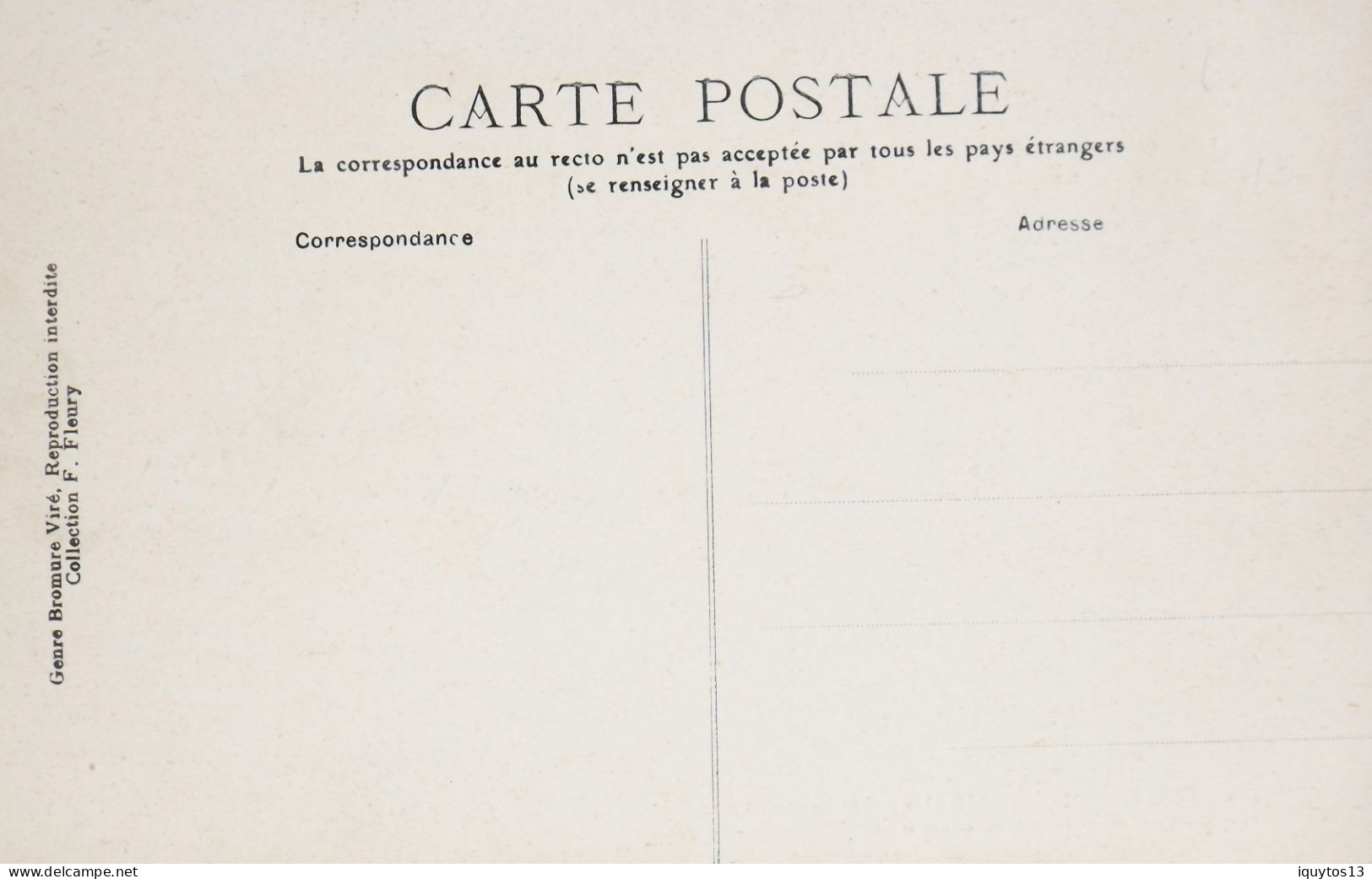 CPA. [75] > TOUT PARIS > N° 778 Bis - Avenue De La Grande-Armée - Rue Denis Poisson Eglise Protestante - Coll. F. Fleury - Distrito: 17