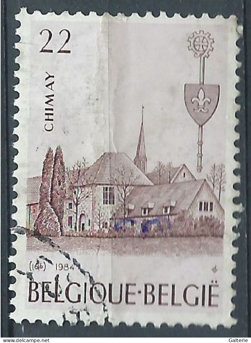 BELGIQUE -obl-1984- COB N° 2147- Abbayes - Used Stamps