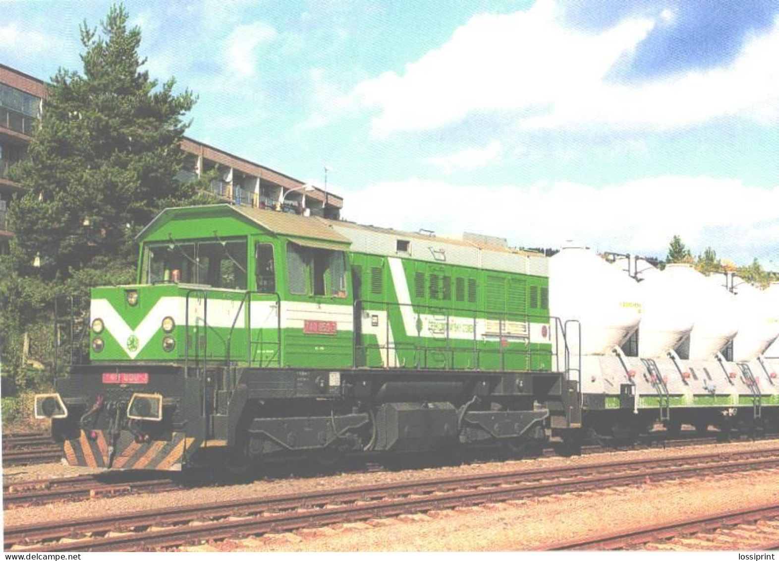 Train, Railway, Locomotive 740 850-3 - Trains