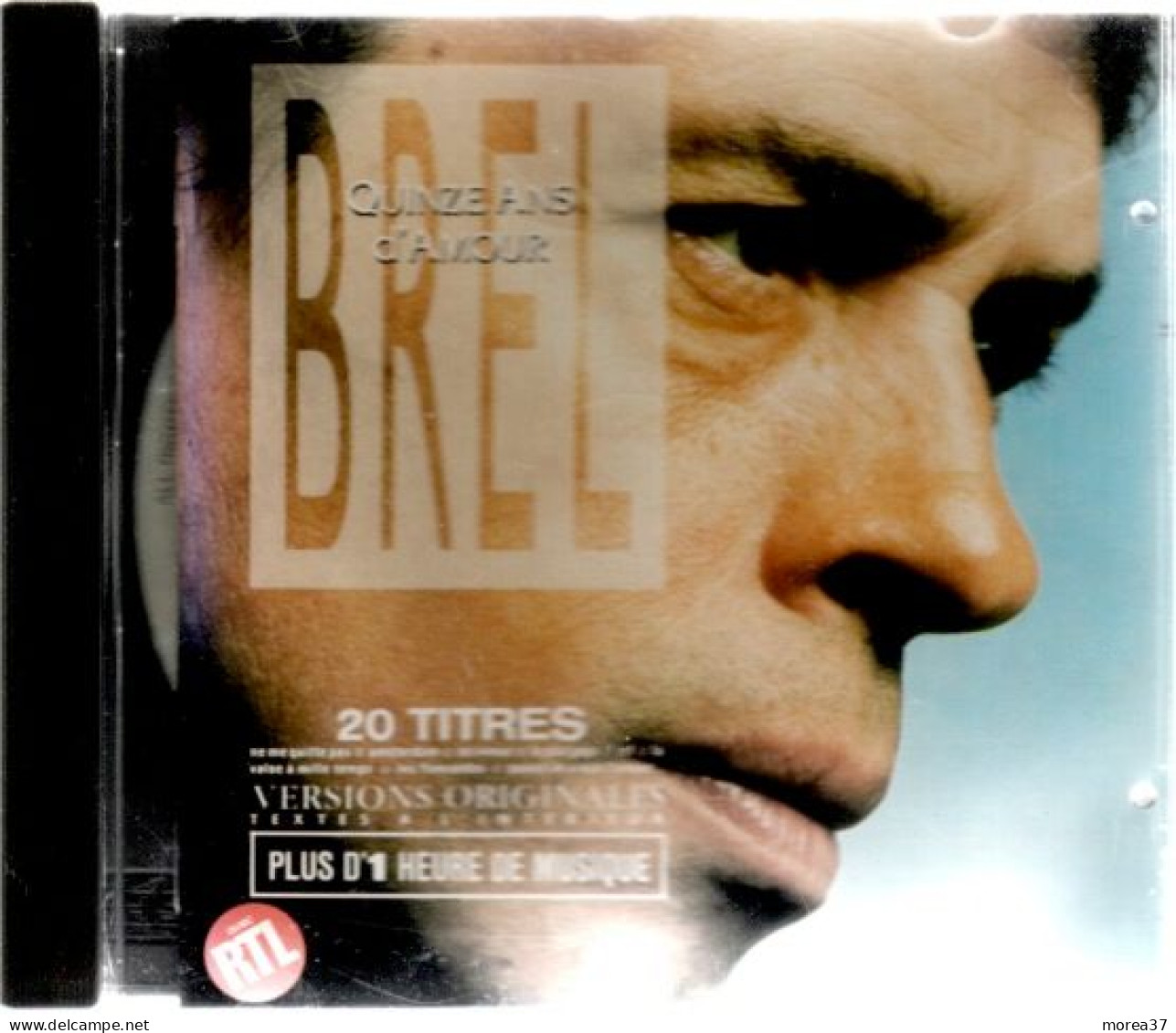 JACQUES BREL  Quinze Ans D'amour     (CD 03) - Other - French Music