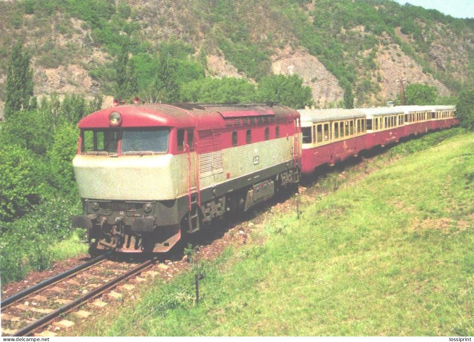 Train, Railway, Diesel Locomotive 751 004-3 - Trains