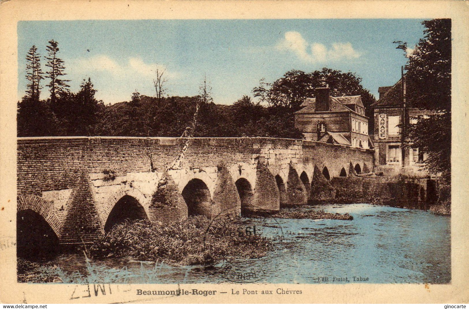Beaumont Le Roger Le Pont Aux Chevres - Beaumont-le-Roger
