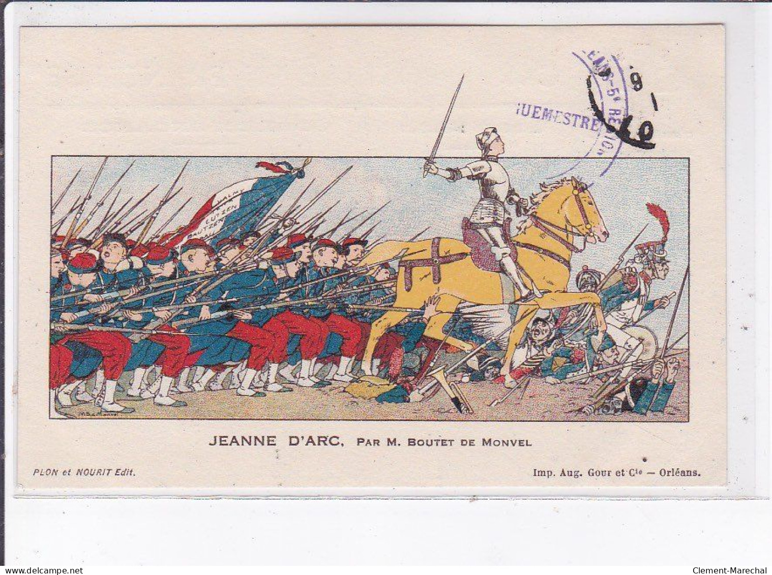 ORLEANS: Jeanne D'Arc, Par M. Boutet De Monvel - Très Bon état - Orleans