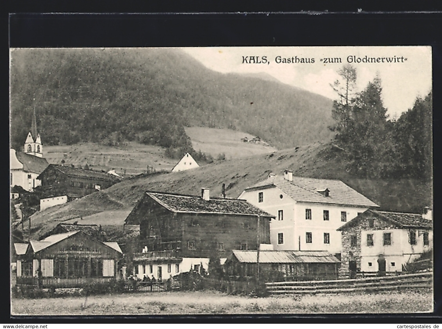 AK Kals, Gasthaus Zum Glocknerwirt  - Autres & Non Classés