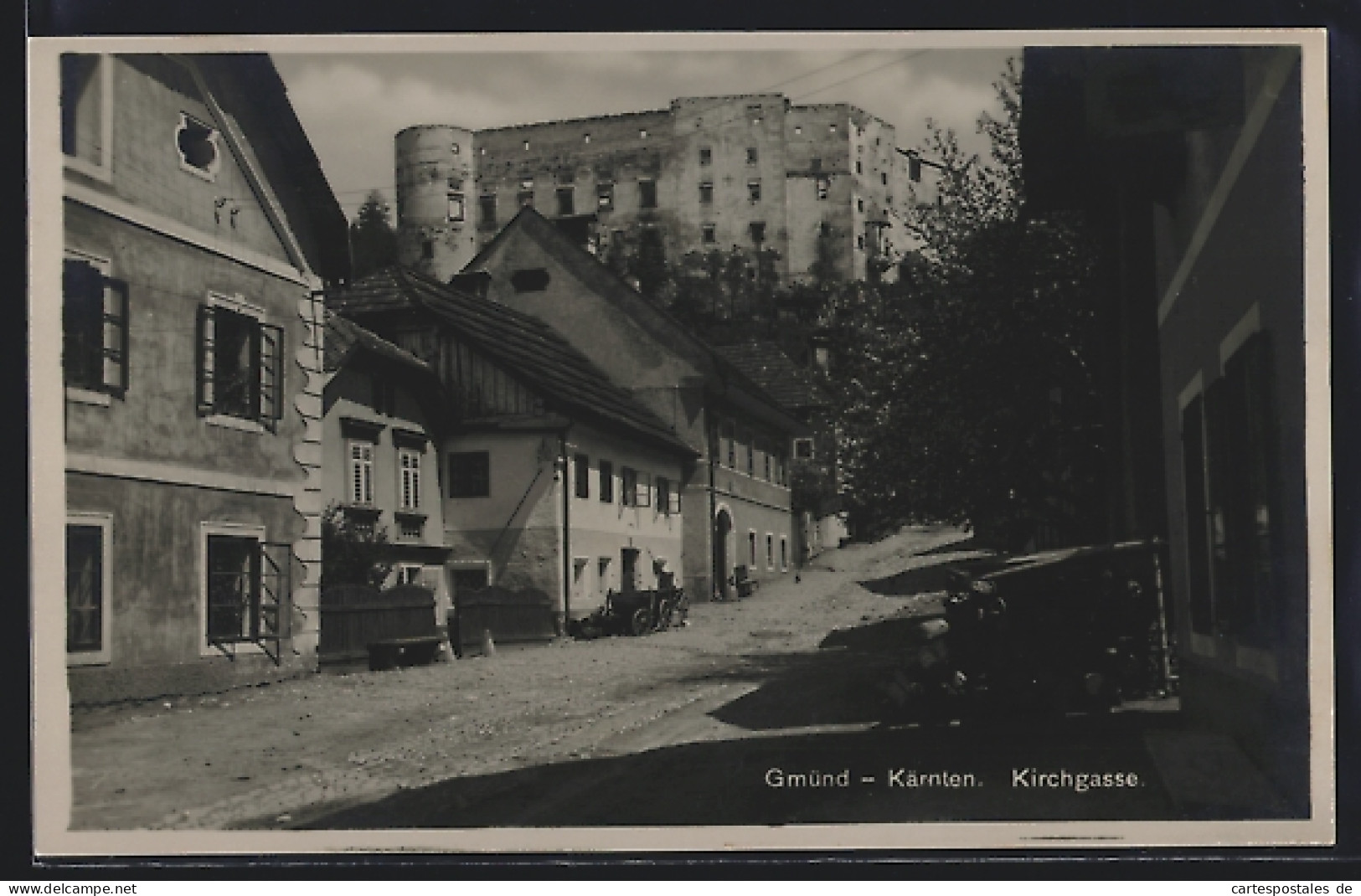 AK Gmünd /Kärnten, Kirchgasse  - Altri & Non Classificati