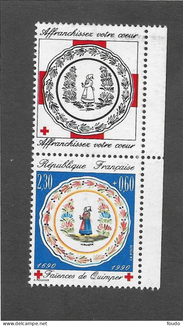 FRANCE 1990 -   N°YT 2646a** NEUF - Unused Stamps
