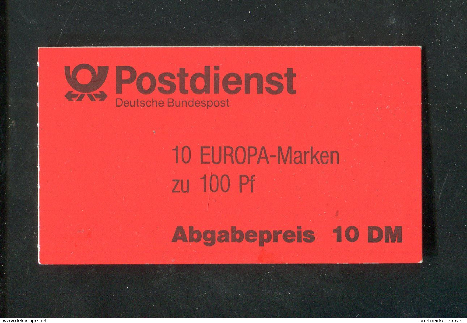 "BUNDESREPUBLIK DEUTSCHLAND" 1994, Markenheftchen Mi. MH 30 OZ ** (B2015) - 1971-2000