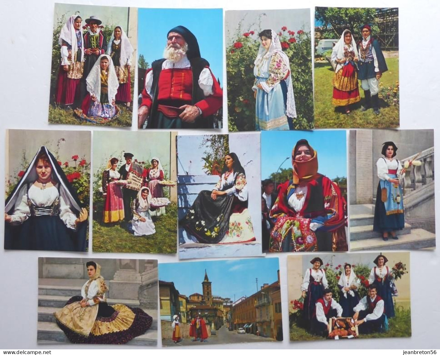 Costumi Sardi - Lot De 13 CPM - Sonstige & Ohne Zuordnung