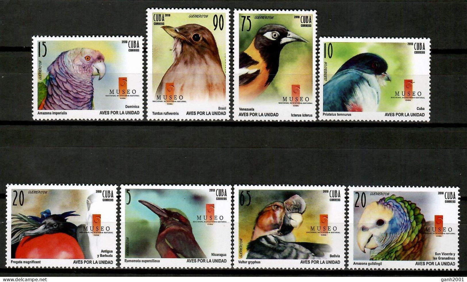 Cuba 2010 / Birds MNH Aves Vögel Oiseaux Uccelli / Hx23  33-38 - Sonstige & Ohne Zuordnung