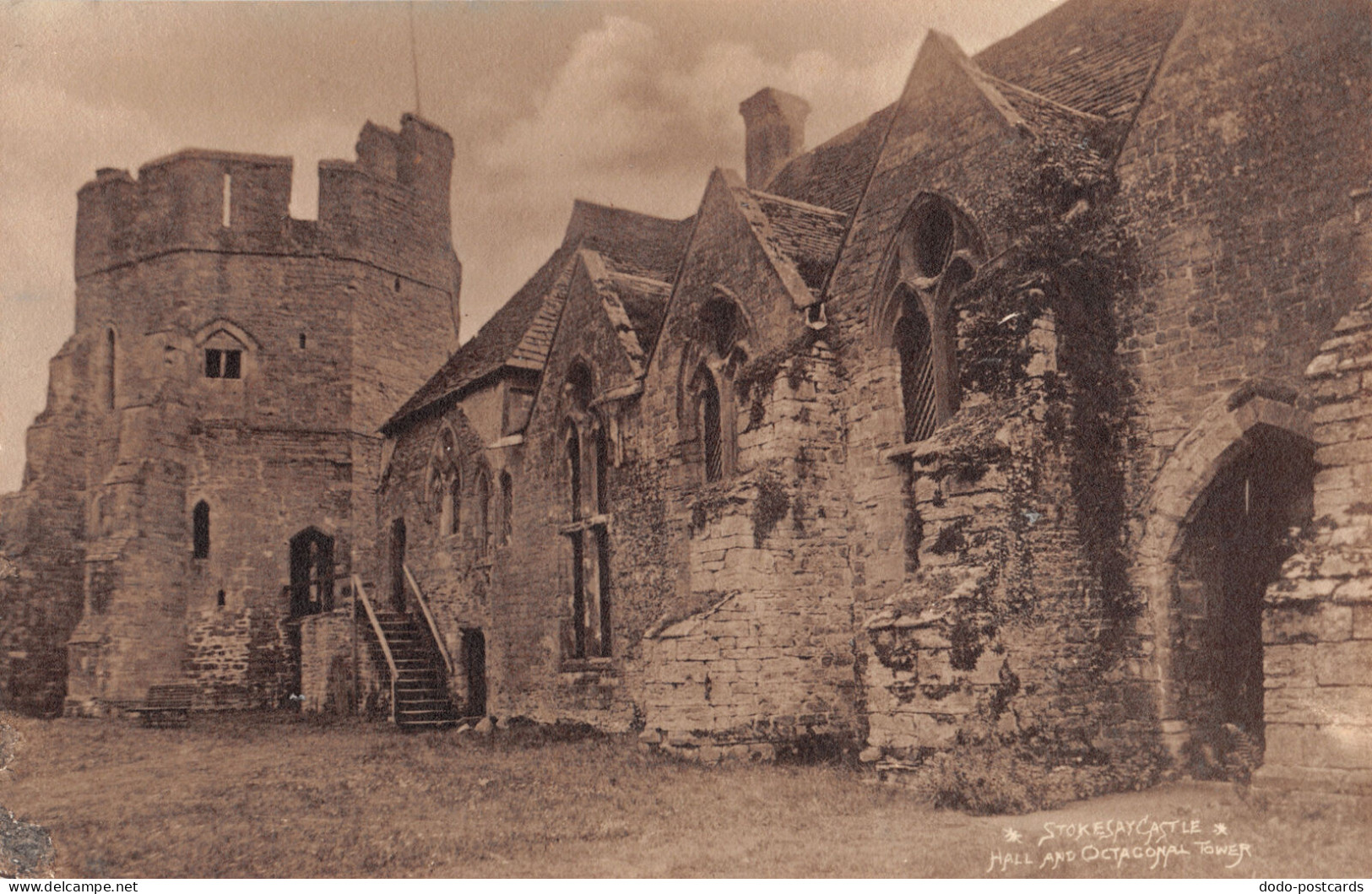 R332779 Stokesay Castle. Hall And Octagonal Tower. The Cambria Series. W. A. Cal - Monde