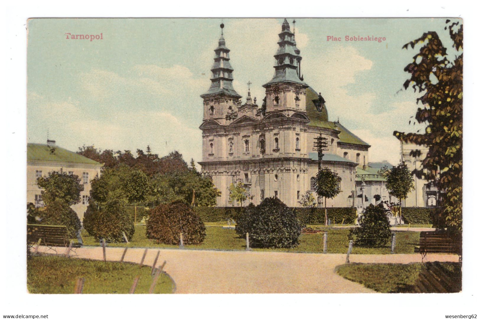 UKRAINE Tarnopol Tarnopil, Plac Sobieskiego Ca 1910 - Ukraine