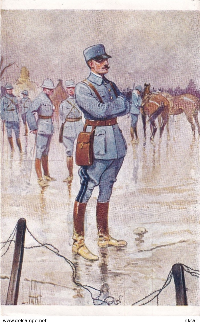 ILLUSTRATEUR(LAPINA) MILITAIRE(MICHELER) PHALSBOURG - Pintura & Cuadros